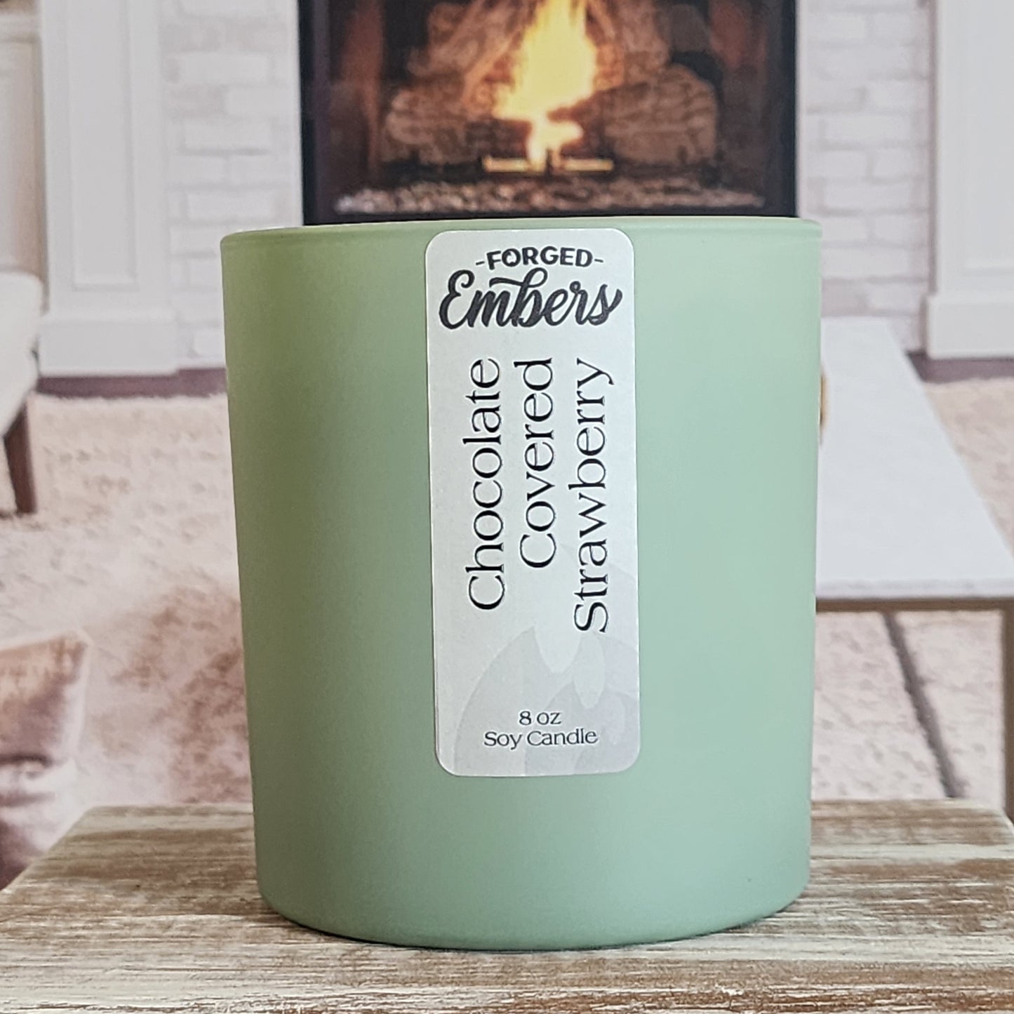 Chocolate Covered Strawberry Soy Candle