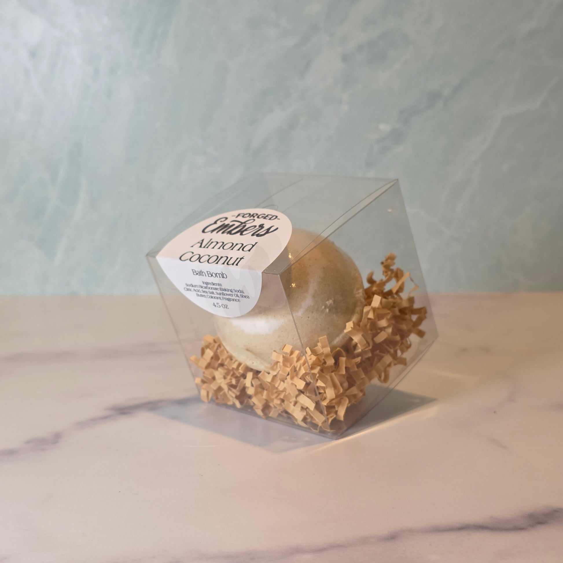 Almond Coconut bath bomb