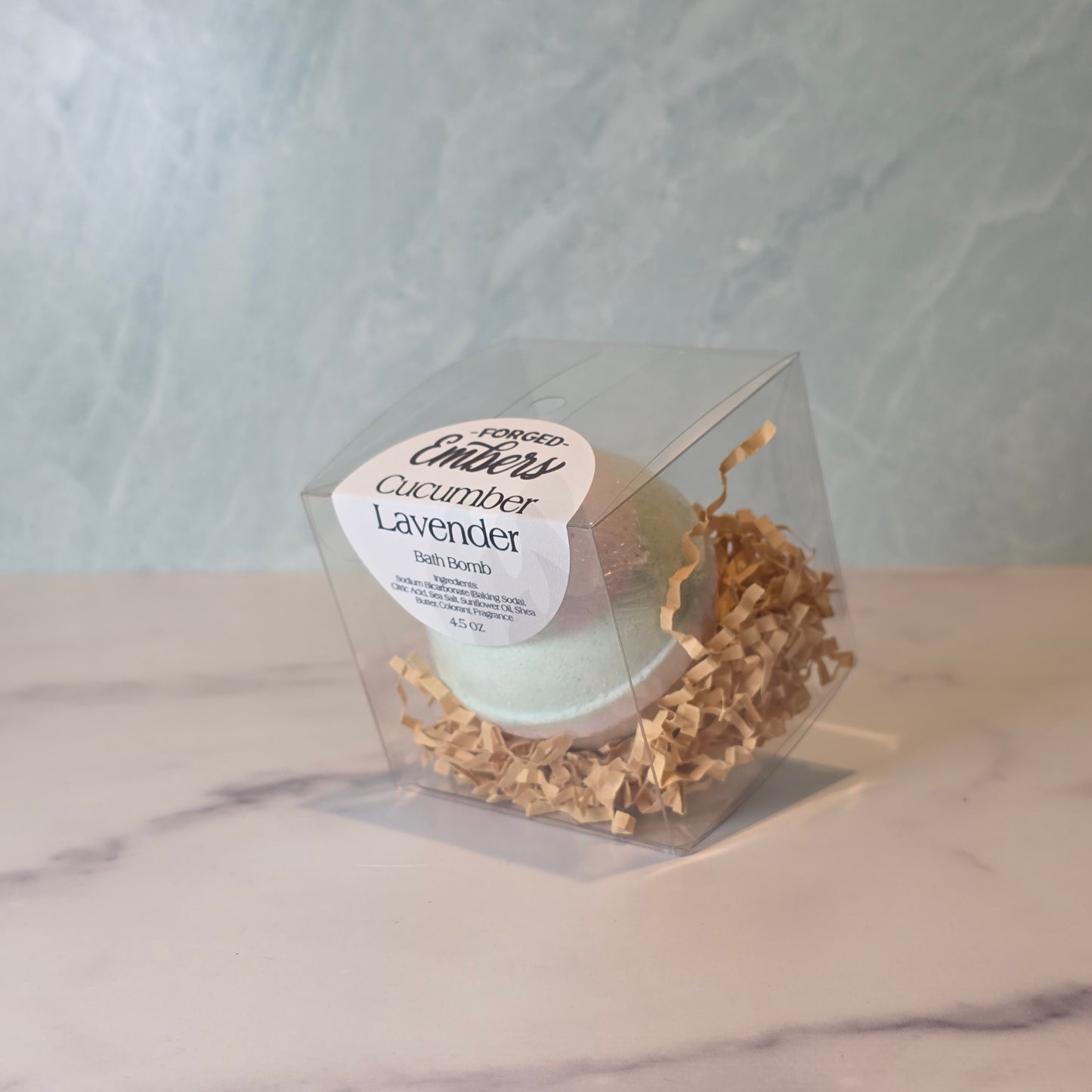 Cucumber Lavender Bath Bomb
