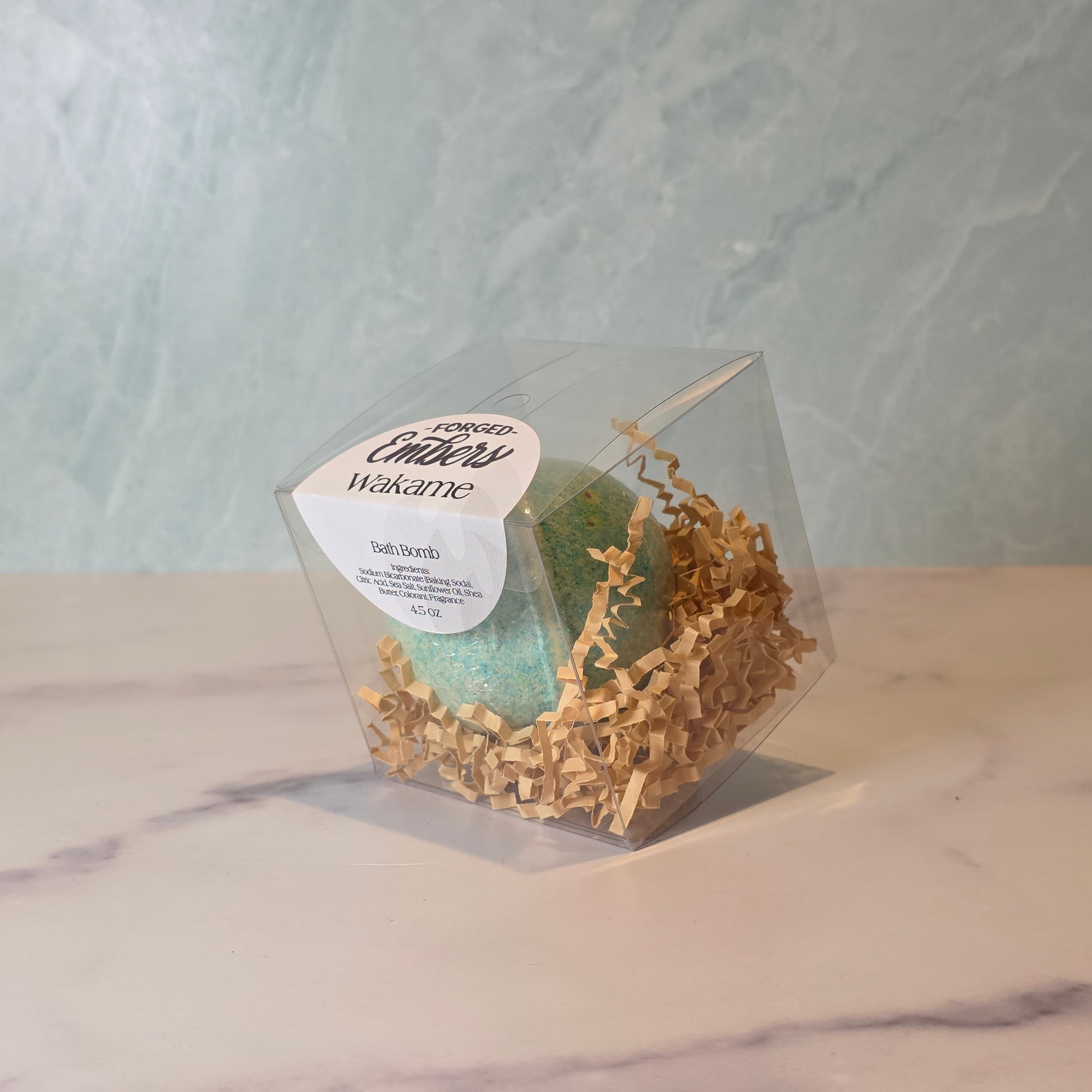 Meet Wakame  the bath bomb that brings that “just stepped into a luxury spa” freshness straight to your tub. This scent is strong, crisp, and beautifully clean, blending sage with soft green notes for a soothing, airy aroma. It’s bold enough to feel energizing, yet perfectly balanced so it never becomes overpowering.

If you love a fragrance that smells pure, uplifting, and refreshingly modern, Wakame is your new go-to soak.